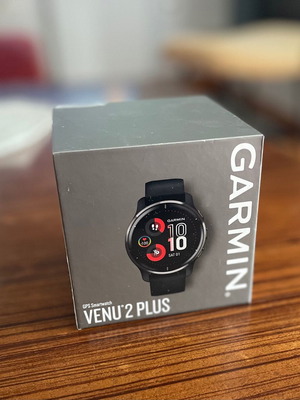 Ρολόι Garmin Venu 2 Plus σαν καινούργιο, μαύρο
