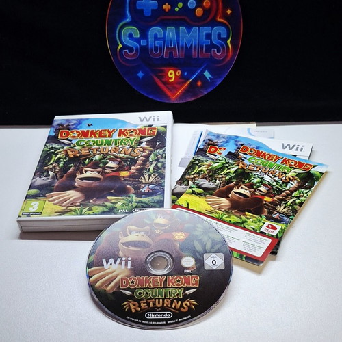 Donkey Kong Country Returns Nintendo Wii game used