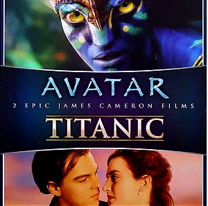 James Cameron Best Films : Avatar + Titanic Combo Blu Ray 3d + Blu Ray!!!