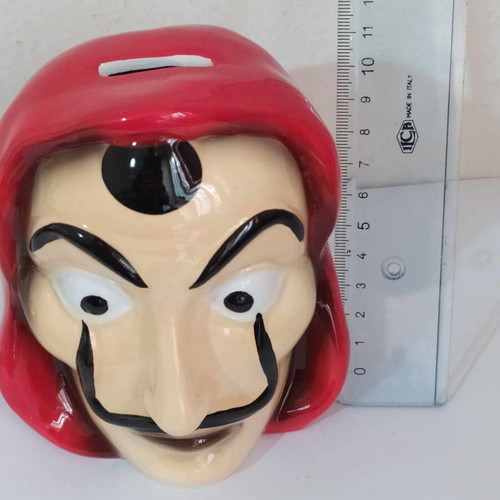 Casa de Papel ceramic money box like new 2020