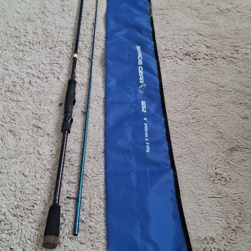 Savage Gear fishing rod 243cm 3-12g like new