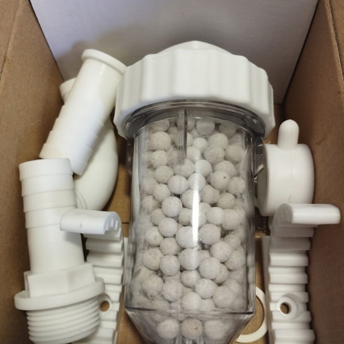 Exhaust filter for natural gas boiler new, Italian