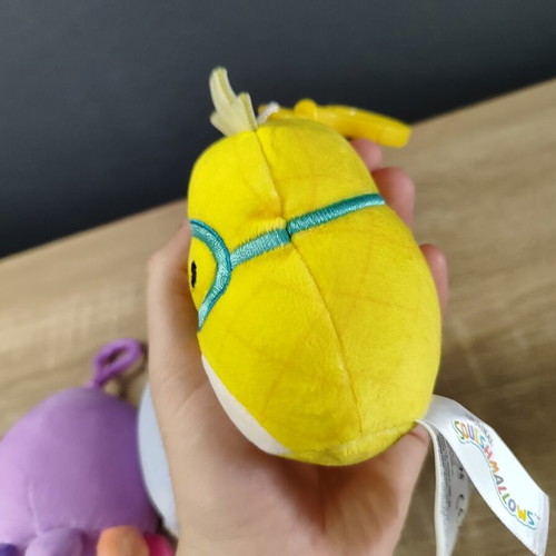 Squishmallows plush keychains set of 3 used, approx. 10 cm