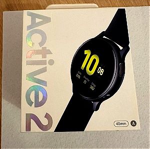 Samsung Ρολόγια Galaxy Watch Active2 40mm Παρακολούθηση καρδιακού ρυθμού GPS - Μαύρο