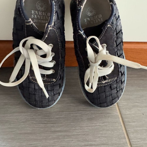 Enriko Fantini Junior blue boots like new, size 26