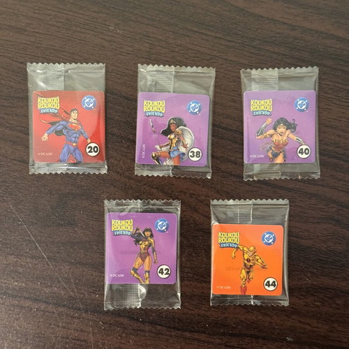 Koukouroukou DC stickers like new collection pack