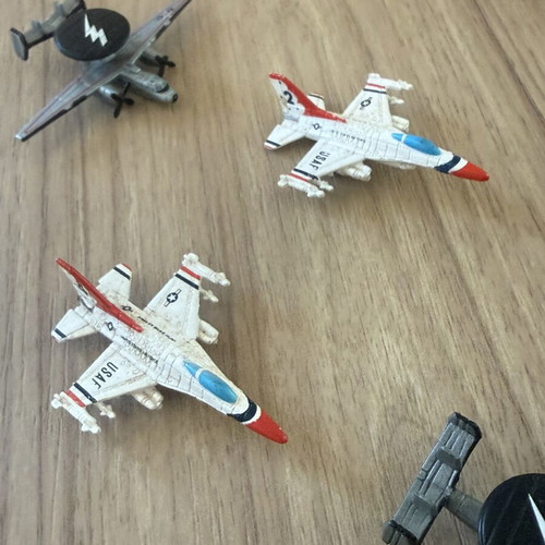 Micro Machines aircraft collection, 14 pieces, vintage, like new