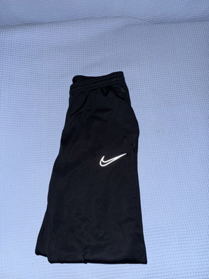 Nike Academy black sports pants used, Dri-FIT technology, size M