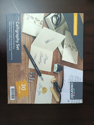 Calligraphy set like new