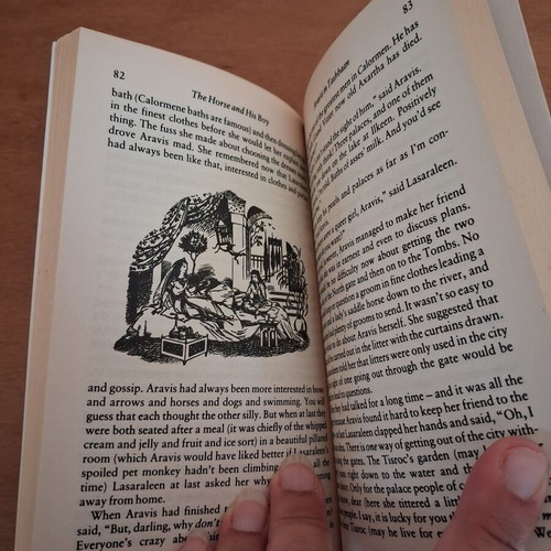 The Horse and His Boy book used, English by C.S. Lewis