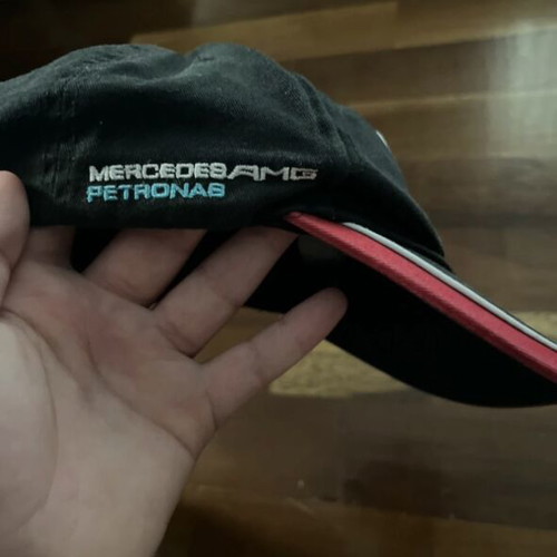 Mercedes-Benz hat like new, black and white