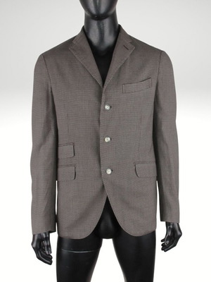 Boglioli Eton men's jacket size M gray like new, 100% wool