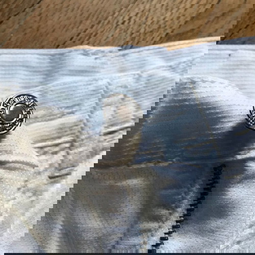 Παιδικό λευκό παντελόνι Benetton μεταχειρισμένο, 12 ετών, 100% βαμβακερό