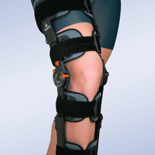 Everyday 94260 Orliman Adjustable Knee Brace like new, black, one size