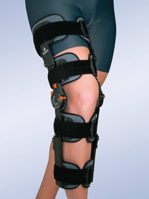 Everyday 94260 Orliman Adjustable Knee Brace like new, black, one size