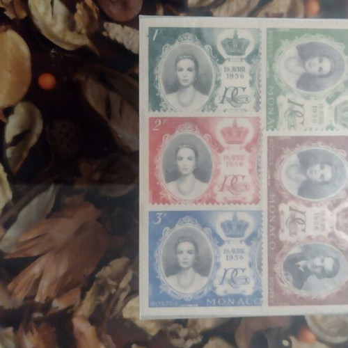 Monaco stamps 1956 new, pack of 5 pieces