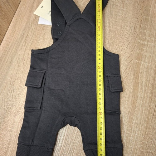 Baby cotton grey salopette H&M new, size 50