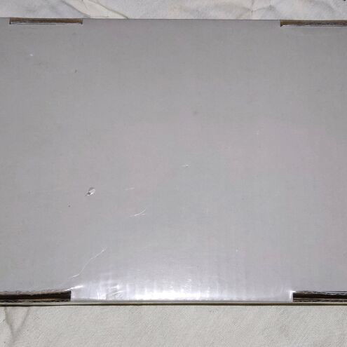Photo frame new, white with glasses design and double photo slots