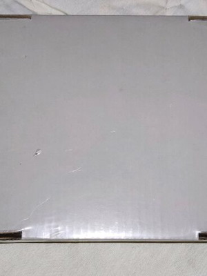 Photo frame new, white with glasses design and double photo slots