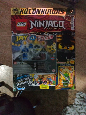 Lego Ninjago closed pack with figures and magazine new