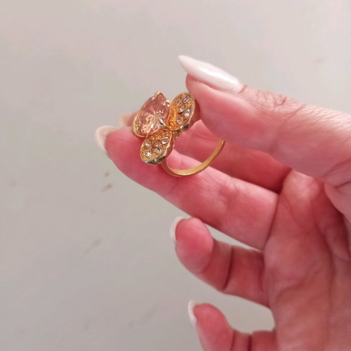 Heirloom grandmother's ring new with stones size 12