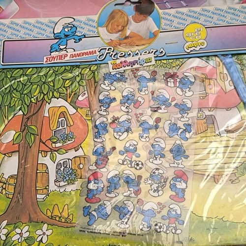 Smurfs Stickers El Greco sealed