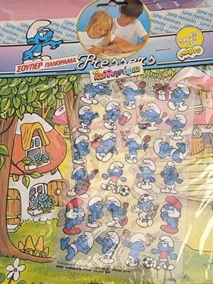 Smurfs Stickers El Greco sealed