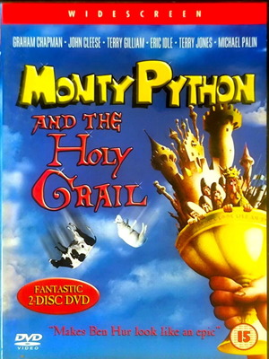 Monty Python and the Holy Grail DVD comedy movie used