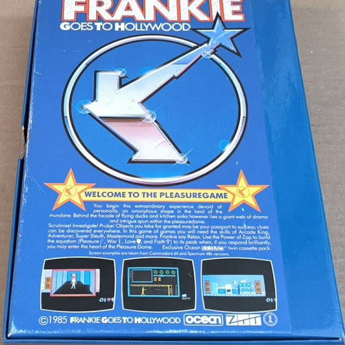 Frankie Goes To Hollywood Ocean Commodore Cassette Big Box like new