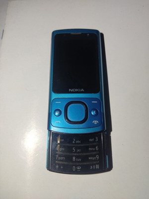 Nokia 6700 turquoise blue mobile phone