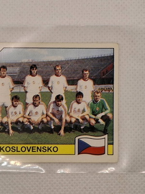 Panini Italia'90 stickers like new, Ceskoslovensko and Argentina