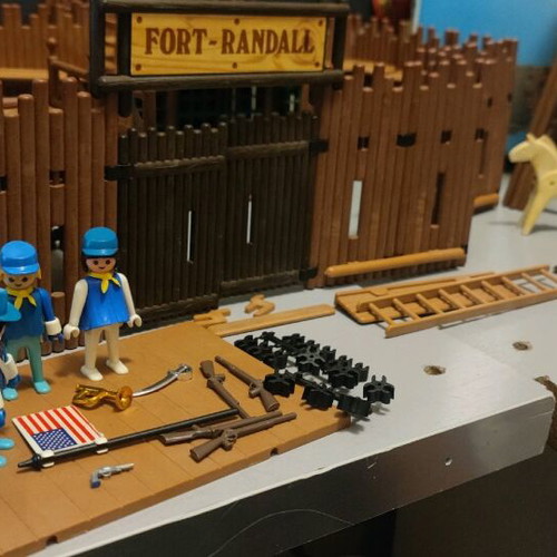 Playmobil 3419 Western Fort Randal used