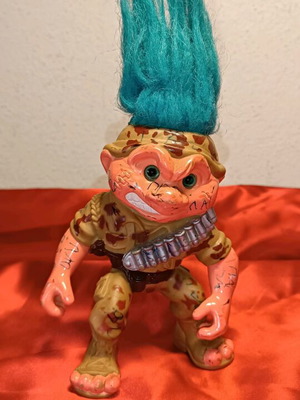 Vintage Battle troll Hasbro μεταχειρισμένο της δεκαετίας του 1990