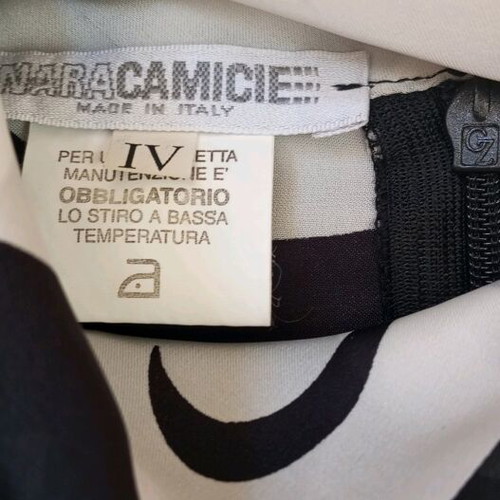 Vintage Nara camicia shirt like new, black and white, size M