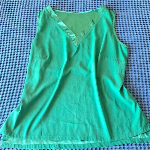 Turquoise blouse size XL