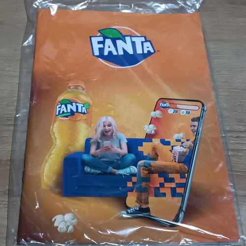 Fanta notebook new collectible