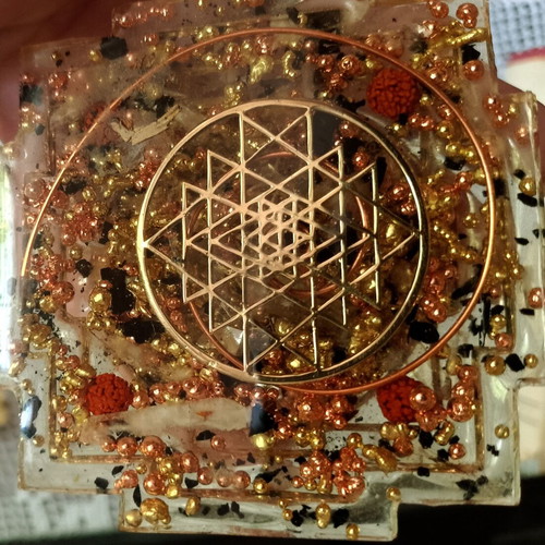 Orgonite Meru Chakra like new