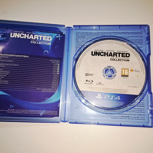 Uncharted The Nathan Drake Collection PS4 like new