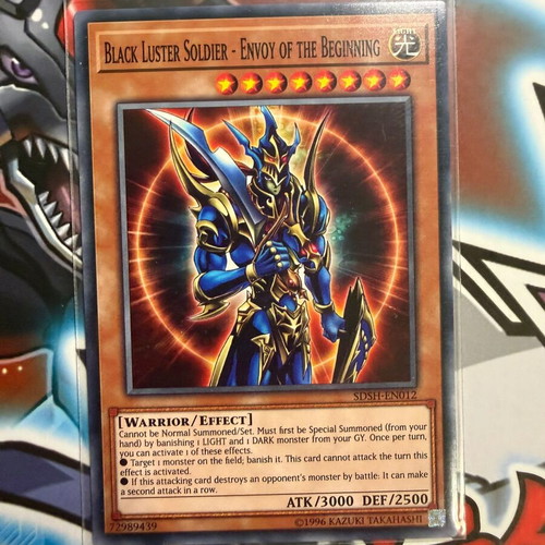Black Luster Soldier - Envoy of the Beginning Yu-Gi-Oh! card