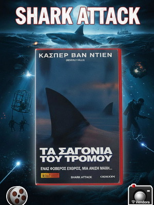 Τα Σαγόνια του Τρόμου VHS σαν καινούργιο, δράσης θρίλερ cult