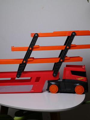 Hot Wheels car carrier toy