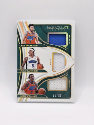 Panini Immaculate Collection Triple Patch Σαν Καινούργιο