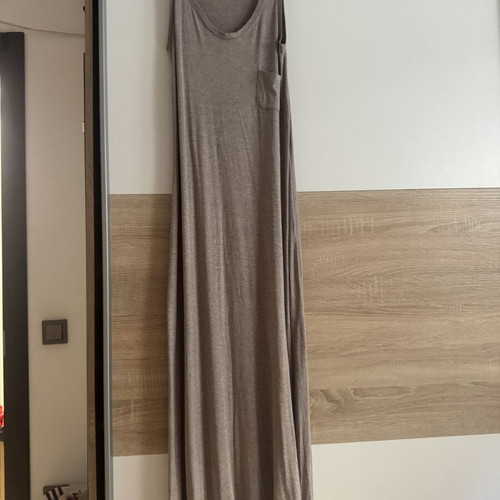 Sugarfree long elastic dress like new, brown, size S
