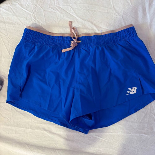 New Balance blue sports shorts