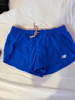 New Balance blue sports shorts