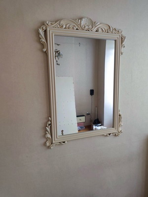 Carved vintage mirror like new with many details