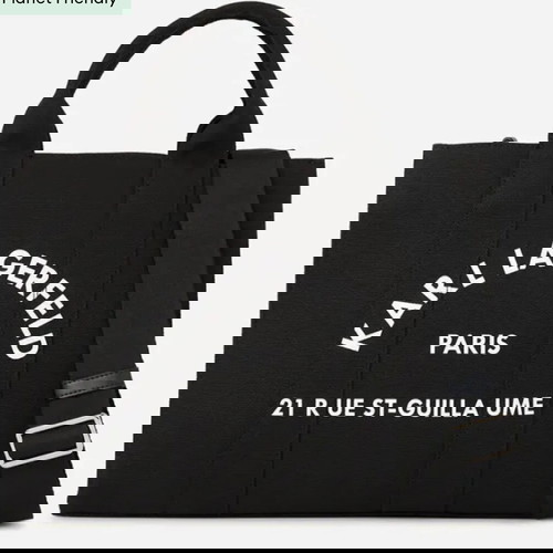 Τσάντα Karl Lagerfeld ώμου μαύρη σαν καινούργια