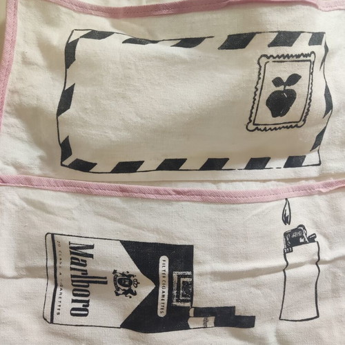 Vintage 80's Hanging Fabric Storage Organizer like new