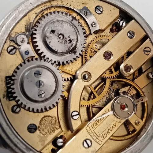 Antique Large Silver Pocket Watch used