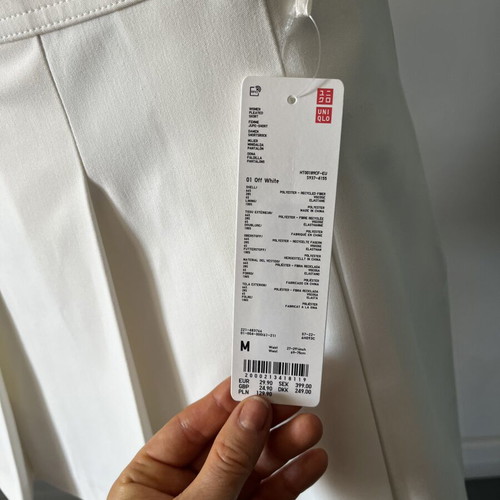 Uniqlo Women Skirt new, size M/38/10, white